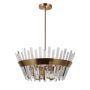 Italux ALTOYA PND-22450-5A-HBR Stropná lampa 5x40W/E14 IP20