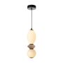 Italux Balos PND-94921-2B-BK Závesná lampa 1x12W/LED 3000K 1500lm IP20
