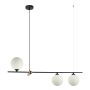 Italux BARLETTA PND-76540-3-BK Závesná lampa 3x25W/G9 IP20