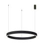 Italux Brasco PND-56215-080RPP-BK-3KS4K-TRDIMM Závesná lampa 1x60W/LED 3000K|4000K 4500lm IP20
