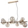Italux CANELLO PND-406007-10-HBR Závesná lampa 10x5W/G9 IP20