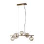 Italux Canello PND-406007-5-HBR Závesná lampa 5x5W/G9 IP20
