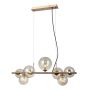 Italux CANELLO PND-406007-7-HBR Závesná lampa 7x5W/G9 IP20