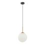 Italux Deore PND-5578-1S-BRO-BK Závesná lampa 1x40W/E27 IP20