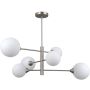 Italux EVORA PND-55342-6-SN Stropná lampa 6x5W/G9 IP20