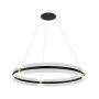 Italux Faris PND-62738-53W-3K-BK-GD Závesná lampa 1x53W/LED 3000K 3600lm IP20