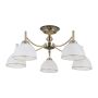 Italux Fener PND-40653-5-ABR-WH Stropná lampa 5x40W/E27 IP20