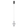 Italux Fuente PND-34395-1-BK Závesná lampa 1x5W/LED 3000K 422lm IP20