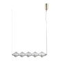 Italux Fuente PND-34395-5-HBR Závesná lampa 5x25W/LED 3000K 1576lm IP20