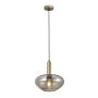 Italux Gater PND-23541A-1-GD-CH Závesná lampa 1x40W/E27 IP20
