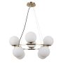 Italux LAROSA PND-33453-4-4-ABR Závesná lampa 8x5W/E27 IP20