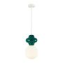 Italux Latera PND-94331-1L-GRN Závesná lampa 1x40W/E14 IP20