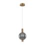Italux Lenti PND-83631-1-BRO-SG Závesná lampa 1x7W/LED 3000K 310lm IP20