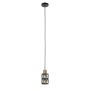 Italux Menfi PND-44236-1-BK-GD Závesná lampa 1x40W/E27 IP20