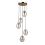 Italux Meolo PND-40825-5-GD Závesná lampa 5x40W/E14 IP20