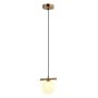 Italux MERSETA PND-463321S-BRO+W Závesná lampa 1x25W/G9 IP20