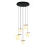 Italux MERSETA PND-463325A-BRO+W Závesná lampa 3xE14 40W|2xG9 25W IP20