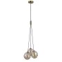 Italux PERLOS PND-54456-3-HB-AMB Závesná lampa 3x5W/G9 IP20