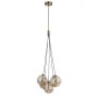 Italux PERLOS PND-54456-5-HB-AMB Závesná lampa 5x5W/G9 IP20