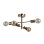 Italux PIANSI PND-4025-4-HBR Závesná lampa 4x40W/E27 IP20