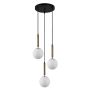 Italux Ravena PND-2324-3A GD+OPAL Závesná lampa 3x10W/E27 IP20