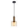 Italux SANTIA PND-65342-1-BRO+AMB Závesná lampa 1x40W/E27 IP20