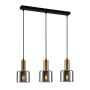 Italux SANTIA PND-65342-3-BRO+SG Závesná lampa 3x40W/E27 IP20