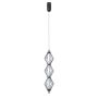 Italux Sevil PND-34403-3V-BK Závesná lampa 3x15W/LED 3000K 1068lm IP20
