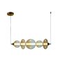 Italux Sonte PND-24352-40W-AB-AMB Závesná lampa 1x40W/LED 3000K 5094lm IP20