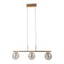 Italux Velada PND-34381-3-HBR Závesná lampa 3x15W/LED 3000K 610lm IP20