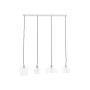 Kaspa LONGIS 10523409 Závesná lampa 4x25W/E27 IP20