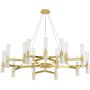 Step Into Design CANDELA DN1505-15 gold Žiarovka 30x20W/G9 IP20