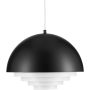 Step Into Design DIVERSO ST-10055P black matt Závesná lampa 1x60W/E27 IP20
