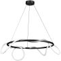 Step Into Design FANTASIA ST-9282R/D60 black Závesná lampa 2x34W/LED 3000K 2720lm IP20