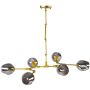 Step Into Design MODERN ORCHID ST-1232-6 GOLD Stropná lampa 6x60W/E27 IP20