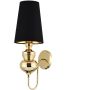 Step Into Design QUEEN MB-8046-18 black gold Stena svietidlo 2x40w/E27 IP20