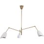 Step Into Design RAGNO ST-8625P white Stropná lampa 3x40w/E27 IP20