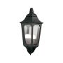 Elstead Lighting PARISH PR7-BLACK Stena svietidlo 1x60W/E27 IP44
