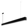 Italux TRAVERSI PRD-5470-200-BK-840-PN Závesná lampa 1x62W/LED 4000k 5900LM IP20