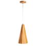 Quintiesse Angular QN-ANGULAR-P-S-TEAK Závesná lampa 1x40W/E27 IP20