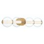 Quintiesse Atomo QN-ATOMO-4W-BG Stena svietidlo 1x18,5W/LED 3000K 1782lm IP44