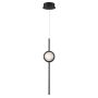 Quintiesse Barletta QN-BARLETTA-1P-BK Závesná lampa 1x6W/LED 3000K 340lm IP20