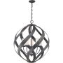 Quintiesse BLACKSMITH QN-BLACKSMITH-5P-OBK Závesná lampa 5x40W/E14 IP44