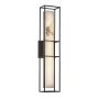 Quintiesse Blakley QN-BLAKLEY-L-BK Stena svietidlo 1x20W/LED 3000K 970lm IP44