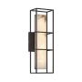 Quintiesse Blakley QN-BLAKLEY-M-BK Stena svietidlo 1x13W/LED 3000K 800lm IP44