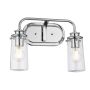Quintiesse BRAELYN QN-BRAELYN2-PC Stena svietidlo 2x40W/E27 IP44