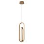 Quintiesse Demark QN-DEMARK-1P-BG Závesná lampa 1x28W/LED 3000K 1000lm IP20