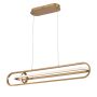 Quintiesse Demark QN-DEMARK-LP-BG Závesná lampa 1x58W/LED 3000K 2900lm IP20