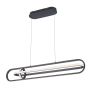 Quintiesse Demark QN-DEMARK-LP-BK Závesná lampa 1x58W/LED 3000K 2900lm IP20
