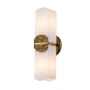 Quintiesse Elan QN-ELAN-2WB-DG-OPAL Stena svietidlo 2x4W/G9 3000K 800lm IP44